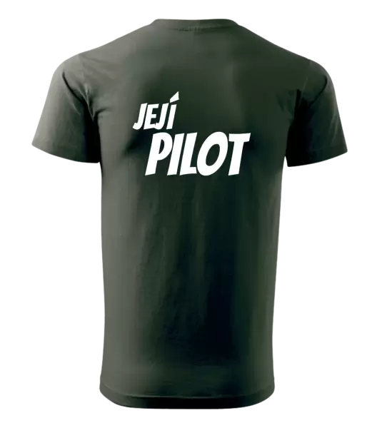 Pánské tričko Její pilot