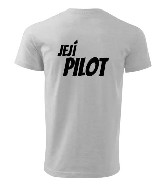 Pánské tričko Její pilot