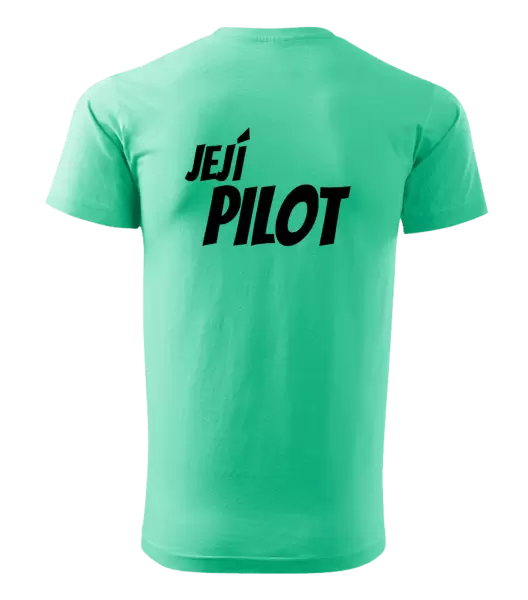 Pánské tričko Její pilot