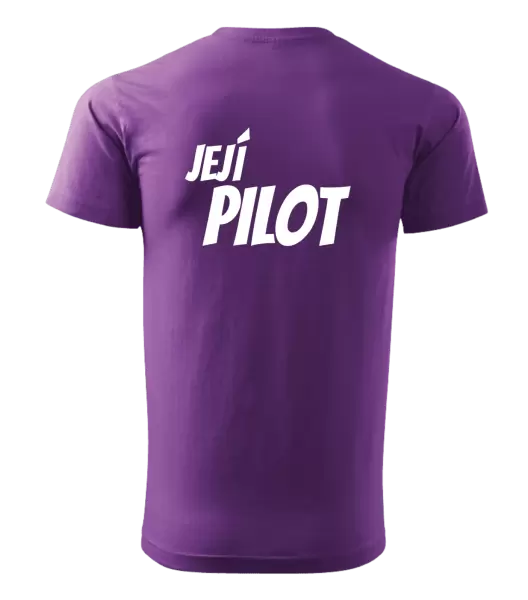 Pánské tričko Její pilot