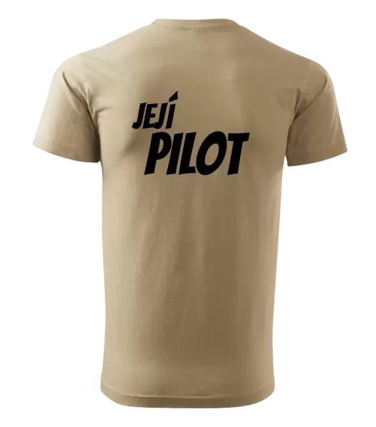 Pánské tričko Její pilot