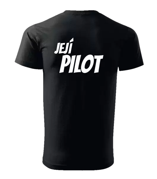Pánské tričko Její pilot