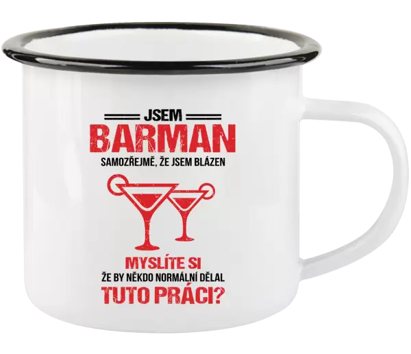 Plecháček Samozřejmě, že jsem blázen - barman