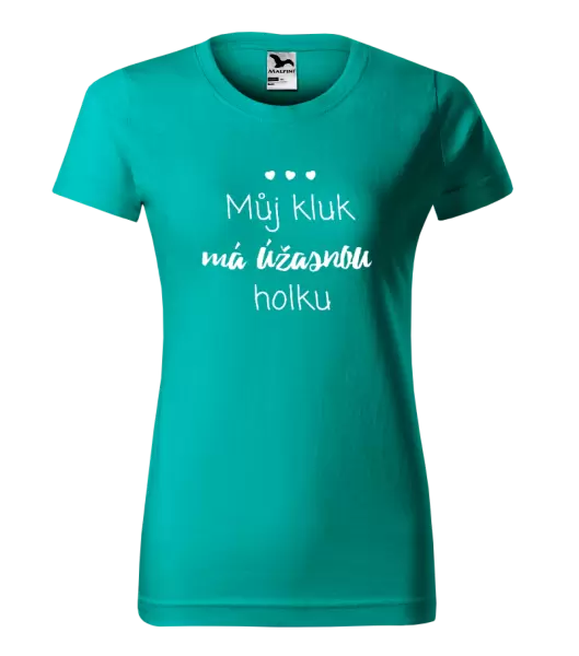 Dámské tričko Můj kluk má úžasnou holku