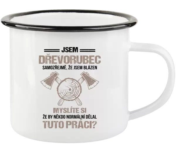 Plecháček Samozřejmě, že jsem blázen - dřevorubec