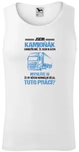 Pánské tílko Samozřejmě, že jsem blázen - kamioňák