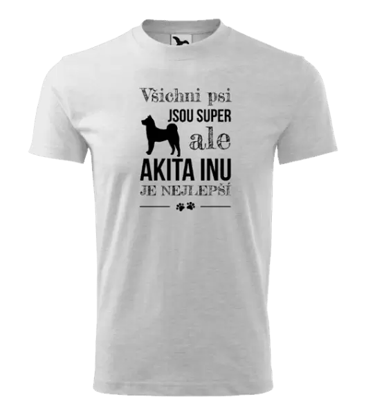 Dětské tričko Akita Inu je nejlepší