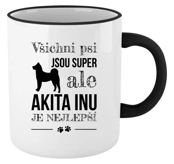 Hrnek Akita Inu je nejlepší