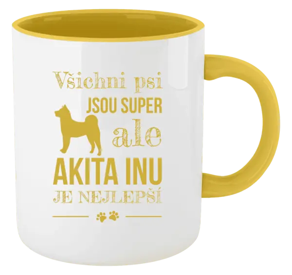Hrnek Akita Inu je nejlepší