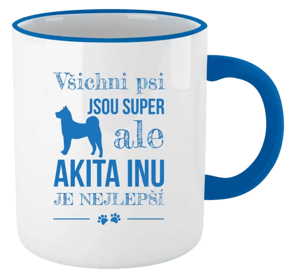 Hrnek Akita Inu je nejlepší