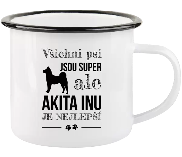 Plecháček Akita Inu je nejlepší