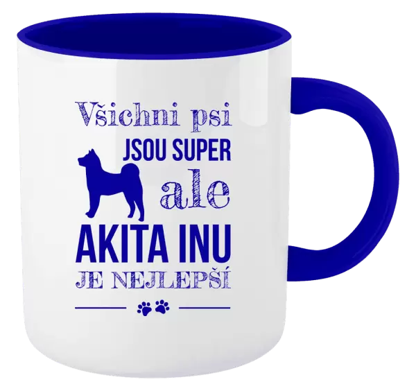 Hrnek Akita Inu je nejlepší