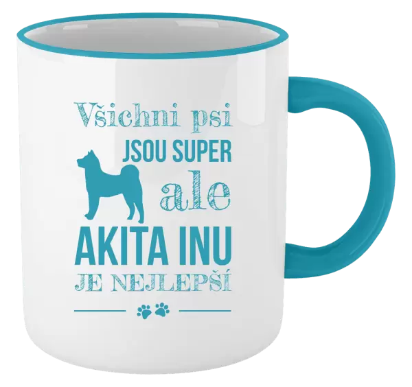 Hrnek Akita Inu je nejlepší