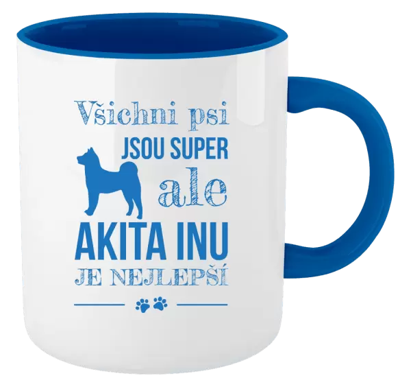 Hrnek Akita Inu je nejlepší
