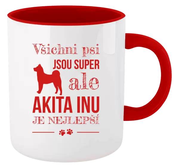 Hrnek Akita Inu je nejlepší