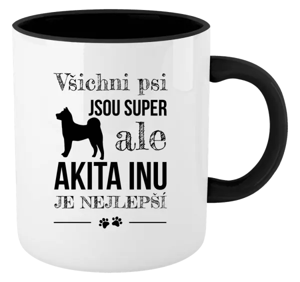 Hrnek Akita Inu je nejlepší