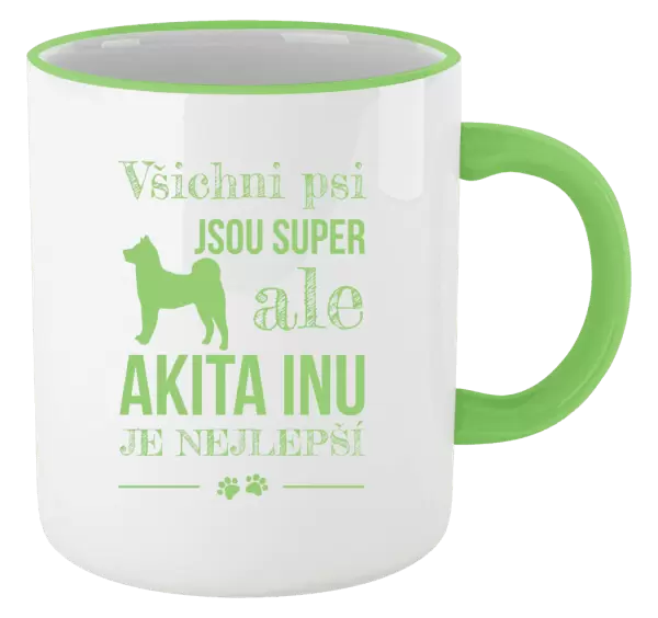Hrnek Akita Inu je nejlepší