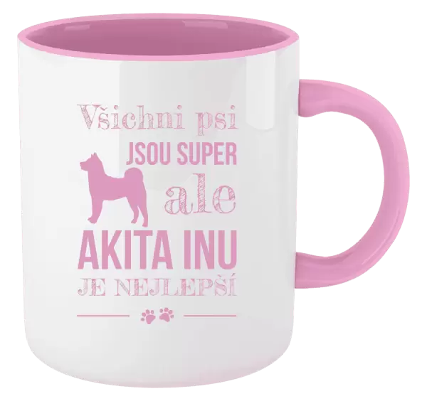 Hrnek Akita Inu je nejlepší