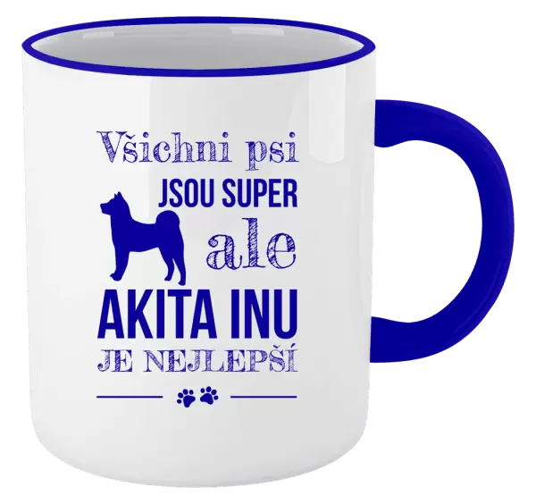 Hrnek Akita Inu je nejlepší