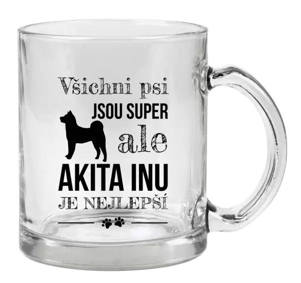 Hrnek Akita Inu je nejlepší