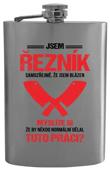 Placatka Samozřejmě, že jsem blázen - řezník