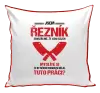Polštář Samozřejmě, že jsem blázen - řezník