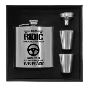 Placatka v krabičce Samozřejmě, že jsem blázen - řidič