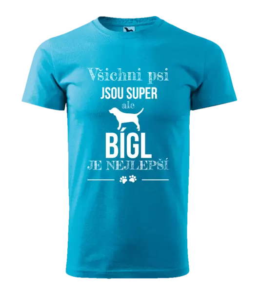Pánské tričko Bígl je nejlepší