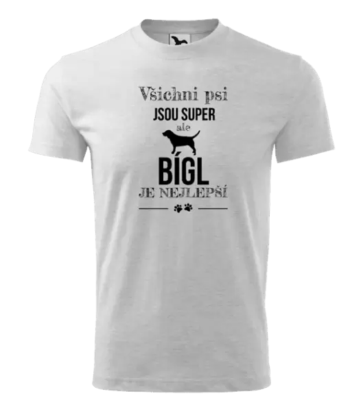 Dětské tričko Bígl je nejlepší