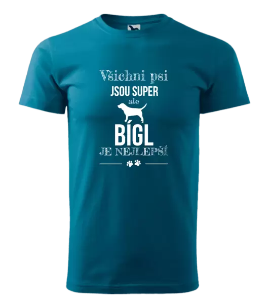 Pánské tričko Bígl je nejlepší
