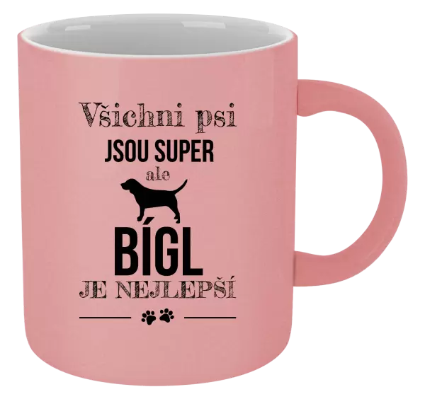 Metalický hrnek Bígl je nejlepší