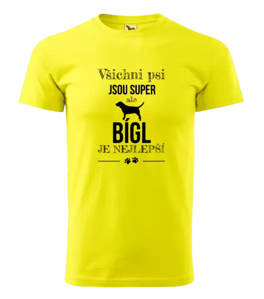 Pánské tričko Bígl je nejlepší