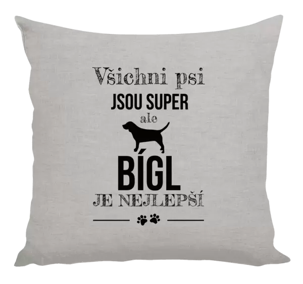 Polštář Bígl je nejlepší