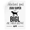 Samolepka Bígl je nejlepší