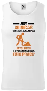 Pánské tílko Samozřejmě, že jsem blázen - silničář