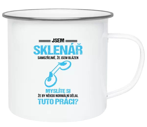 Plecháček Samozřejmě, že jsem blázen - sklenář