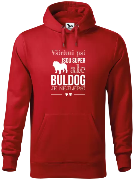 Pánská mikina Buldog je nejlepší