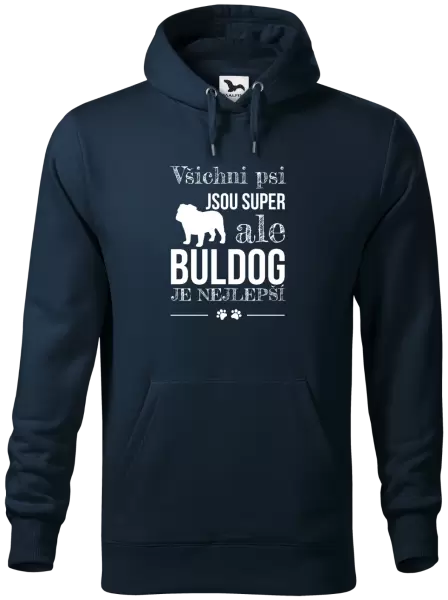 Pánská mikina Buldog je nejlepší