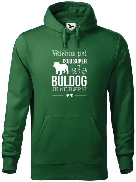 Pánská mikina Buldog je nejlepší