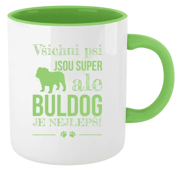 Hrnek Buldog je nejlepší