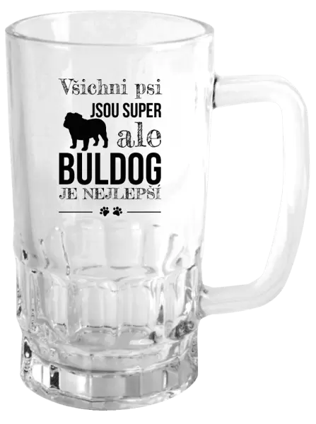 Půllitr Buldog je nejlepší