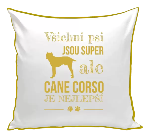 Polštář Cane Corso je nejlepší