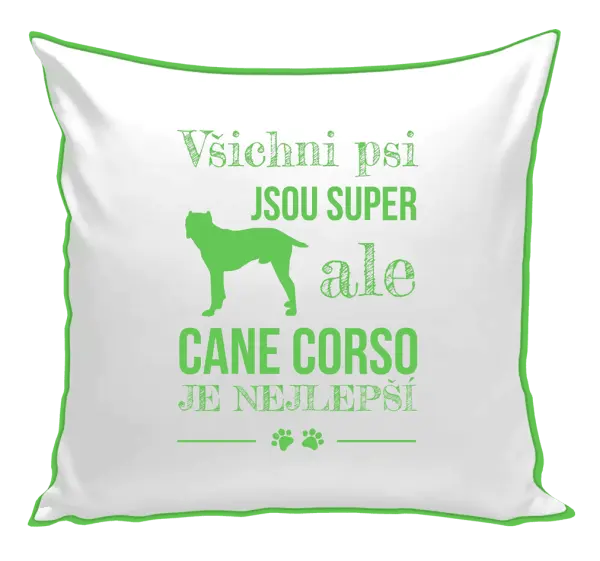 Polštář Cane Corso je nejlepší