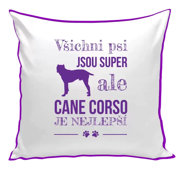 Polštář Cane Corso je nejlepší