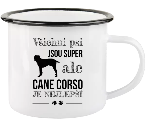 Plecháček Cane Corso je nejlepší