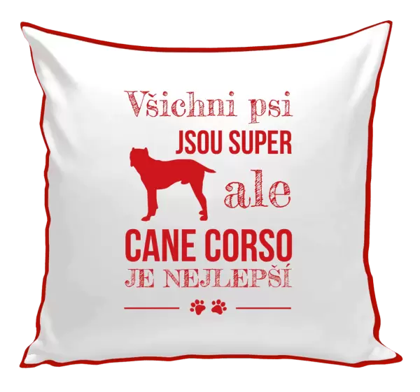 Polštář Cane Corso je nejlepší