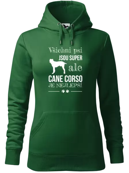 Dámská mikina Cane Corso je nejlepší