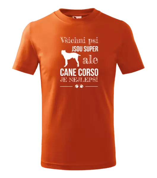 Dětské tričko Cane Corso je nejlepší