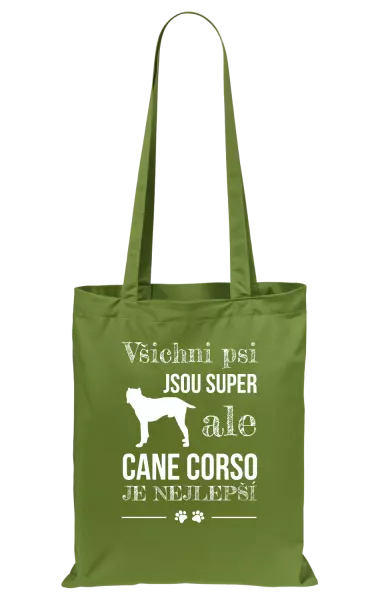 Látková taška Cane Corso je nejlepší