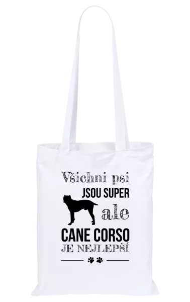 Látková taška Cane Corso je nejlepší